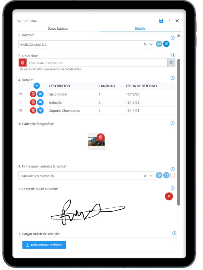 Formatos digitales en AppingCmms